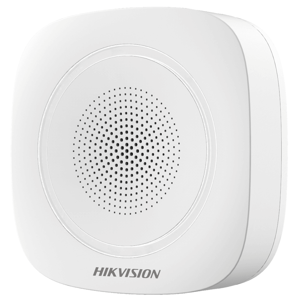 HIKVISION DS-PS1-I-WE 868MHZ 110DB İÇ ORTAM KABLOSUZ SİREN BEYAZ RENK